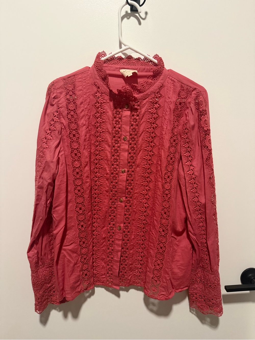 Sezane Rym Blouse in Light Rosewood